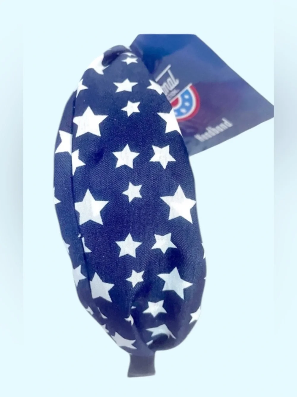 Patriotic Head / Hair Band ~ Scrunchie Ribbon 4th of July Red White Blue NEW NWT